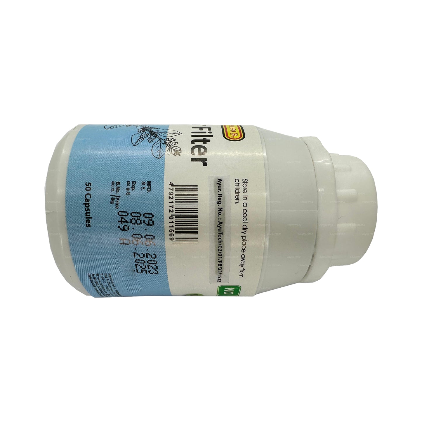 Capsules filtrantes Siddhalepa Ayur (50 capsules)