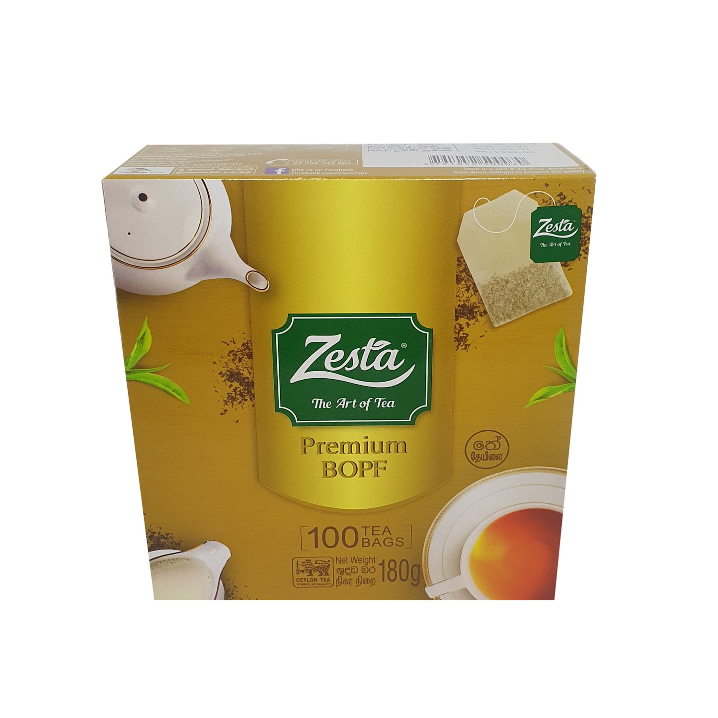 Zesta Tea (100 g) 50 sachets de thé