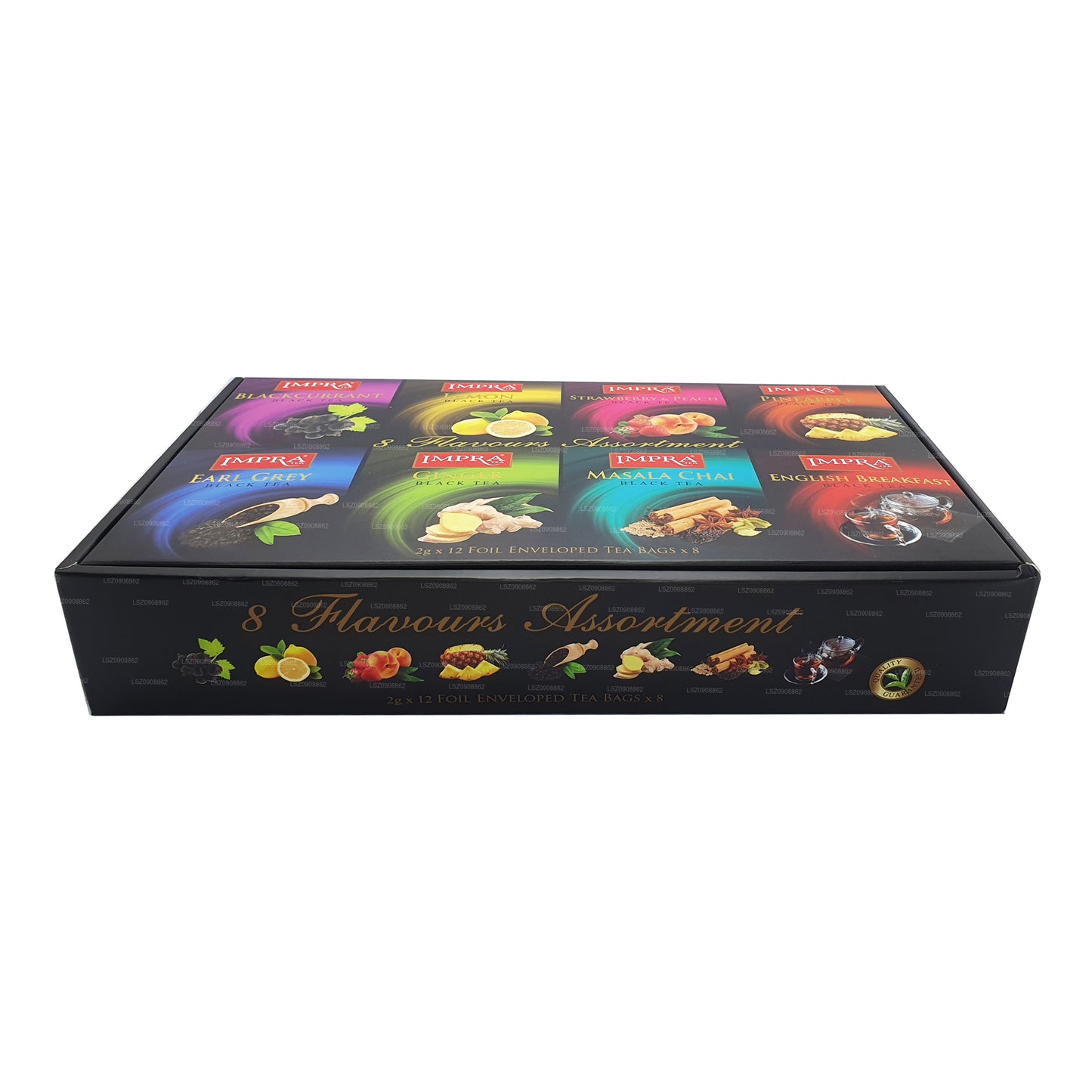 Enveloppe en aluminium noire Impra Gift Pack (192 g)