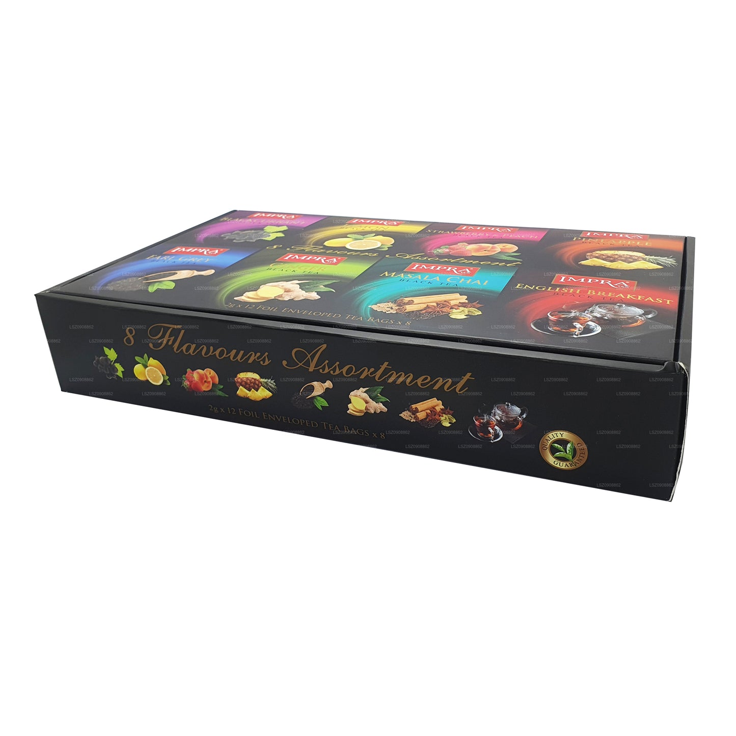 Enveloppe en aluminium noire Impra Gift Pack (192 g)