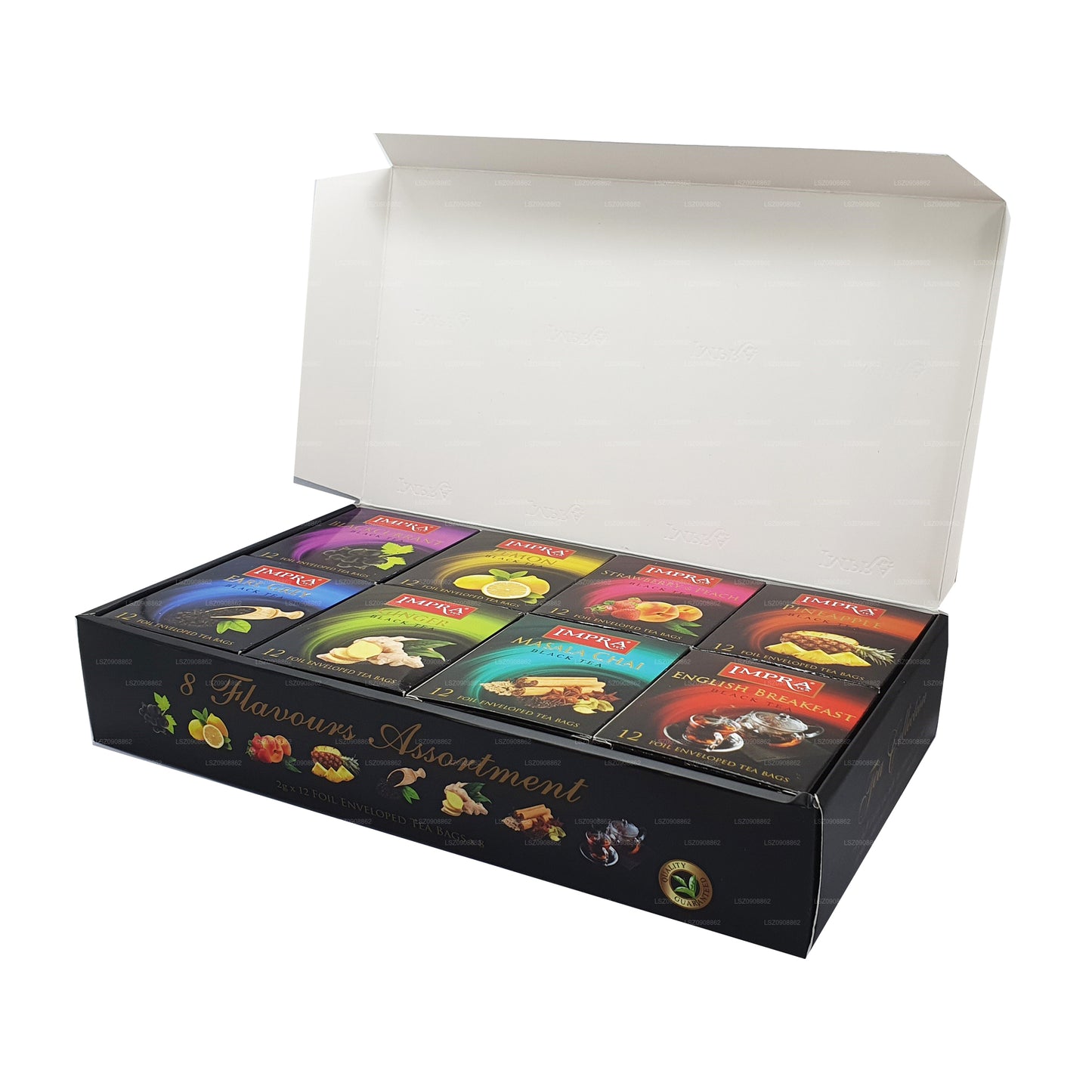 Enveloppe en aluminium noire Impra Gift Pack (192 g)