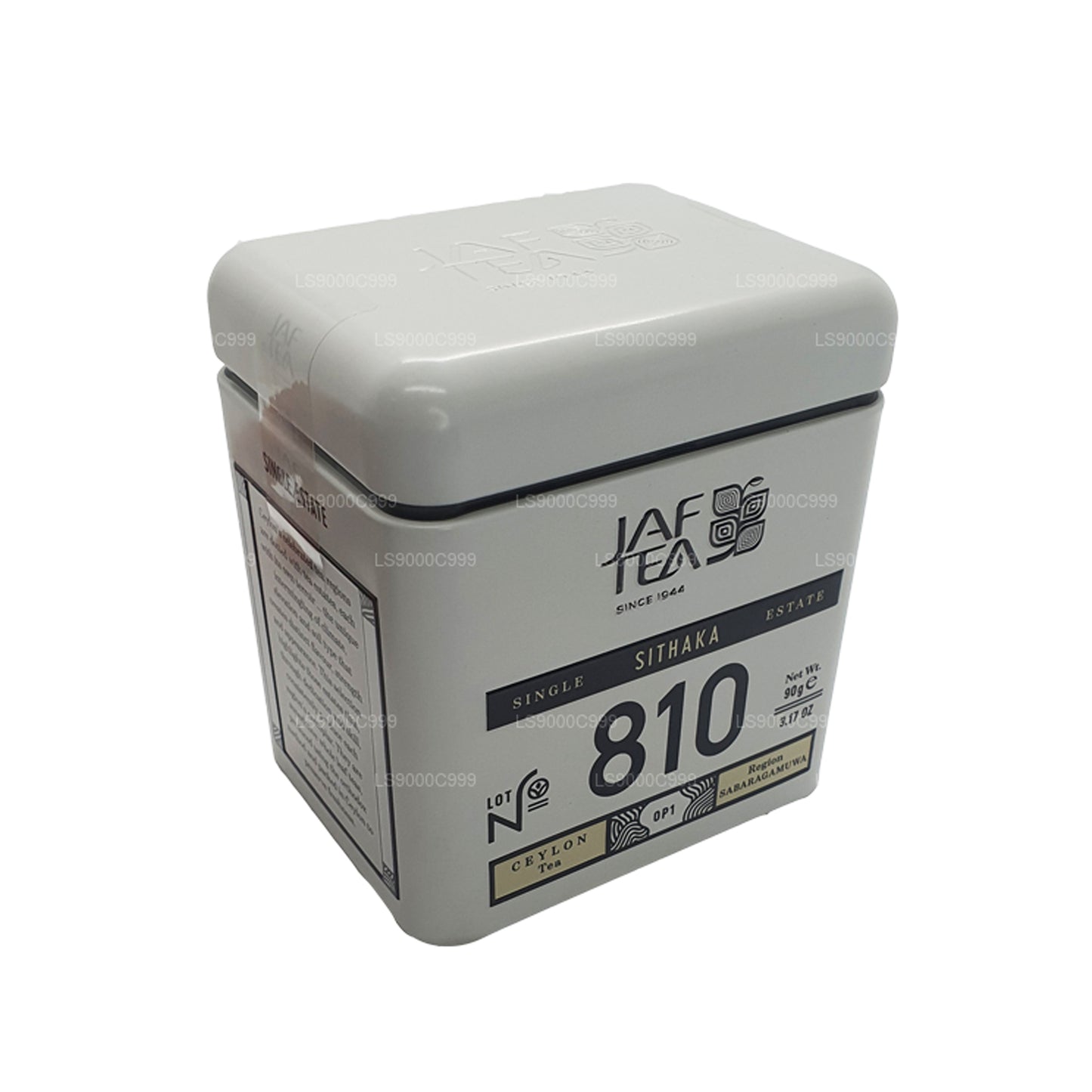 Boîte à thé Jaf Single Estate Collection Sithaka (90 g)