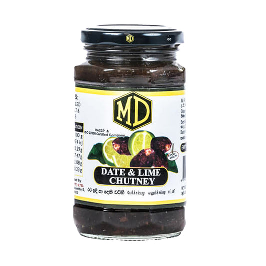 MD Chutney aux dattes et au citron vert (500g)