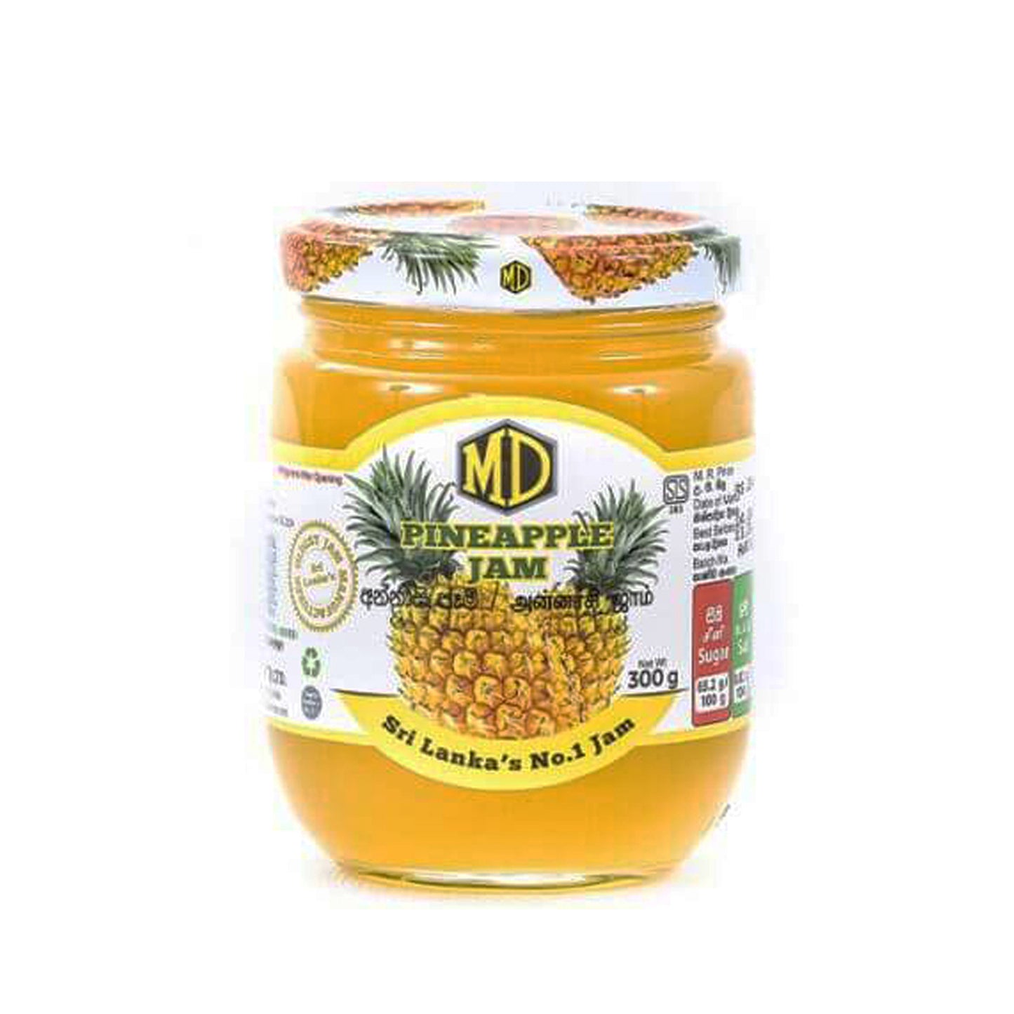 Confiture d'ananas MD (100 g)