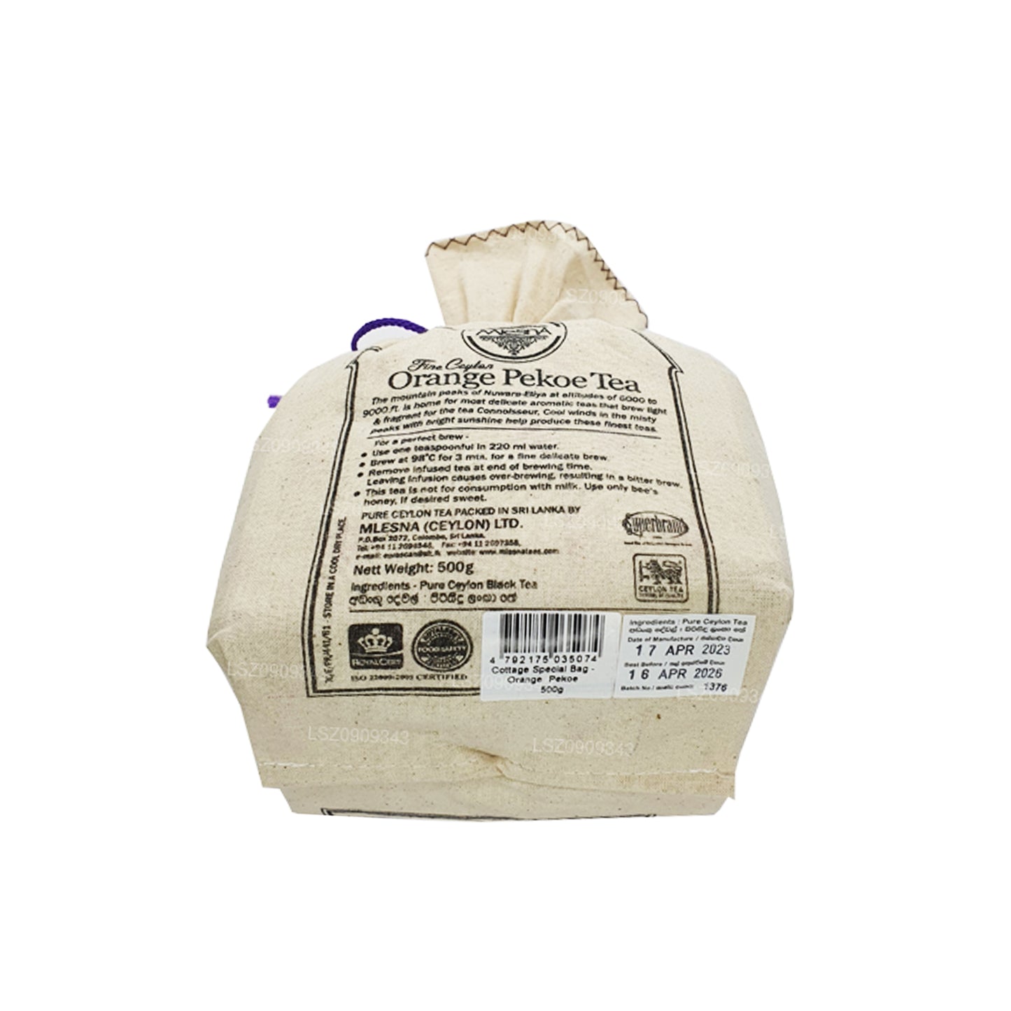 Thé Melena Orange Pekoe (500g)