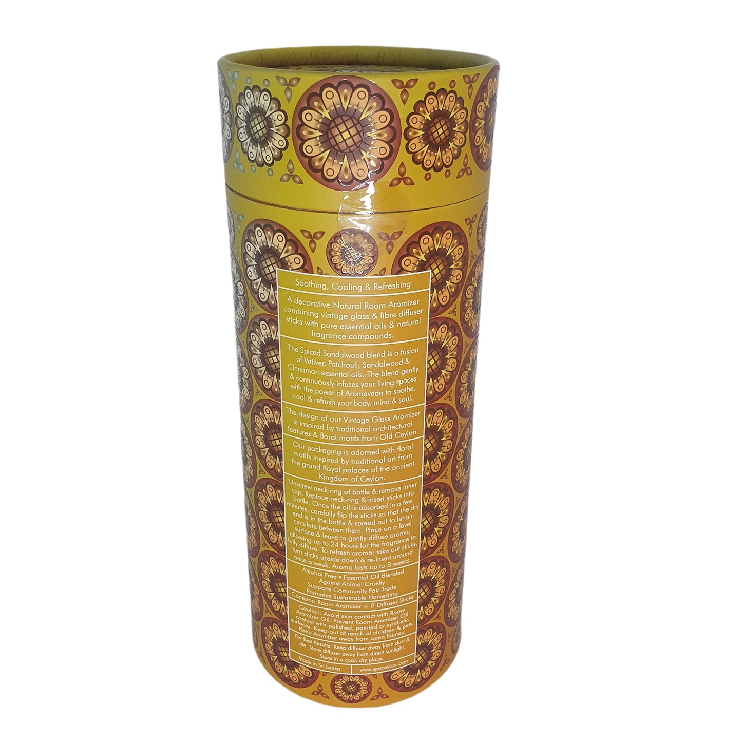 Aromatiseur d'ambiance naturel au bois de santal épicé Spa Ceylan (190 ml)