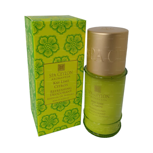 Spa Ceylon Kay Lime Citron - Déodorant rafraîchissant (60 ml)