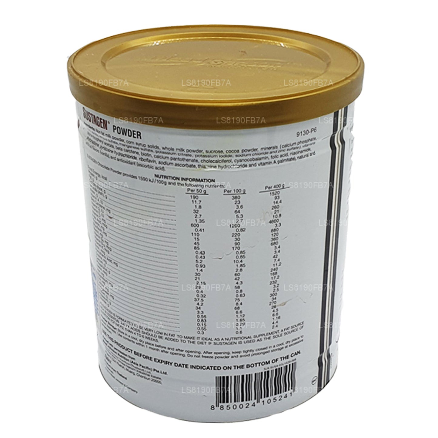 Supplément nutritionnel Sustagen Chocolat (400g)