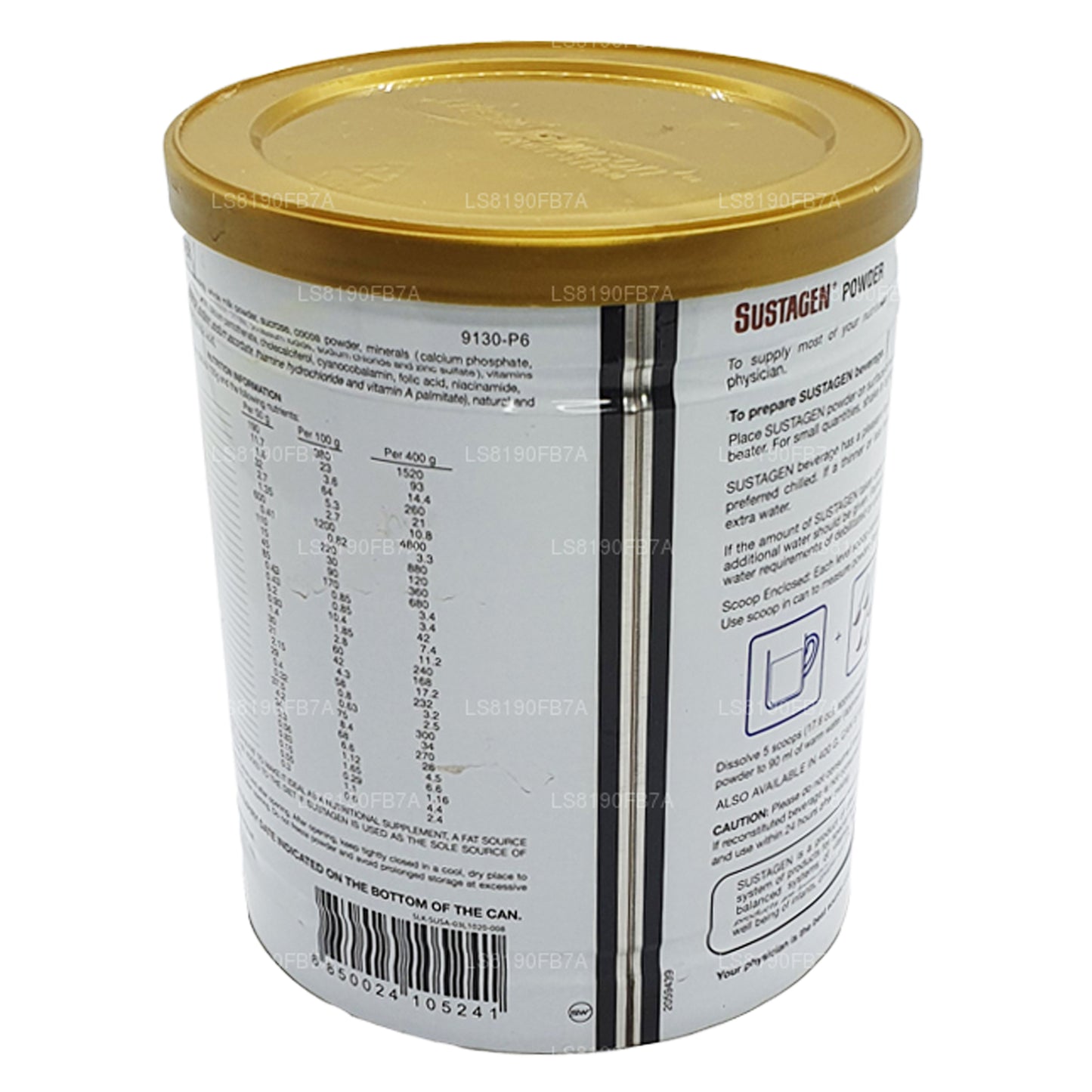 Supplément nutritionnel Sustagen Chocolat (400g)