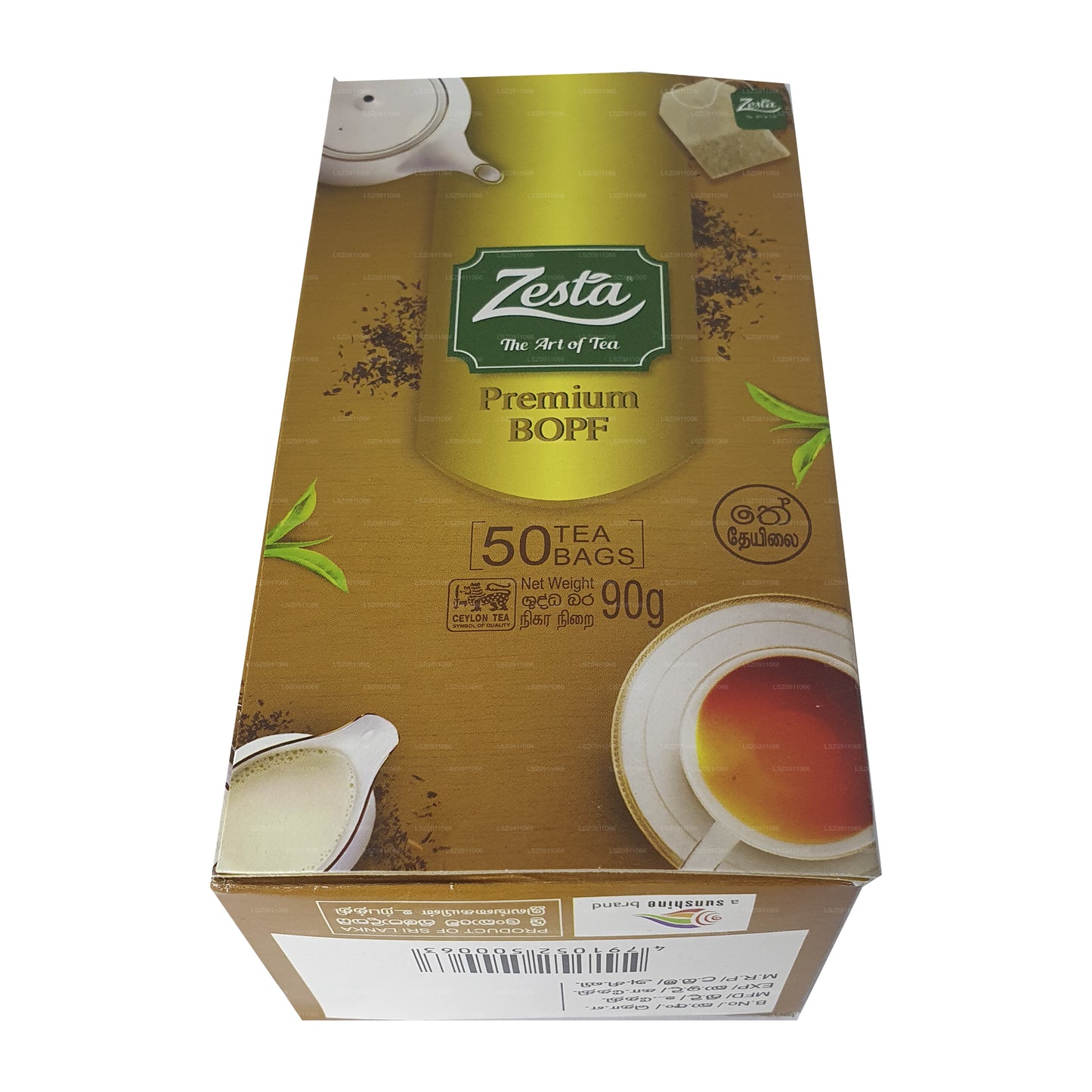 Zesta Tea (100 g) 50 sachets de thé