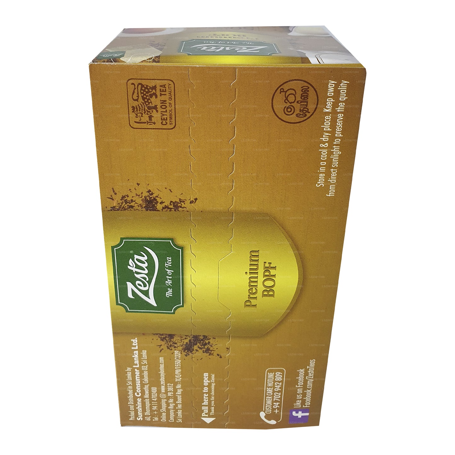 Zesta Tea (100 g) 50 sachets de thé