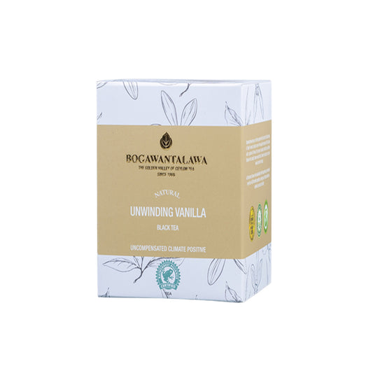 Bogawantalawa Unwinding Vanilla Tea (40g) 20 Tea Bags