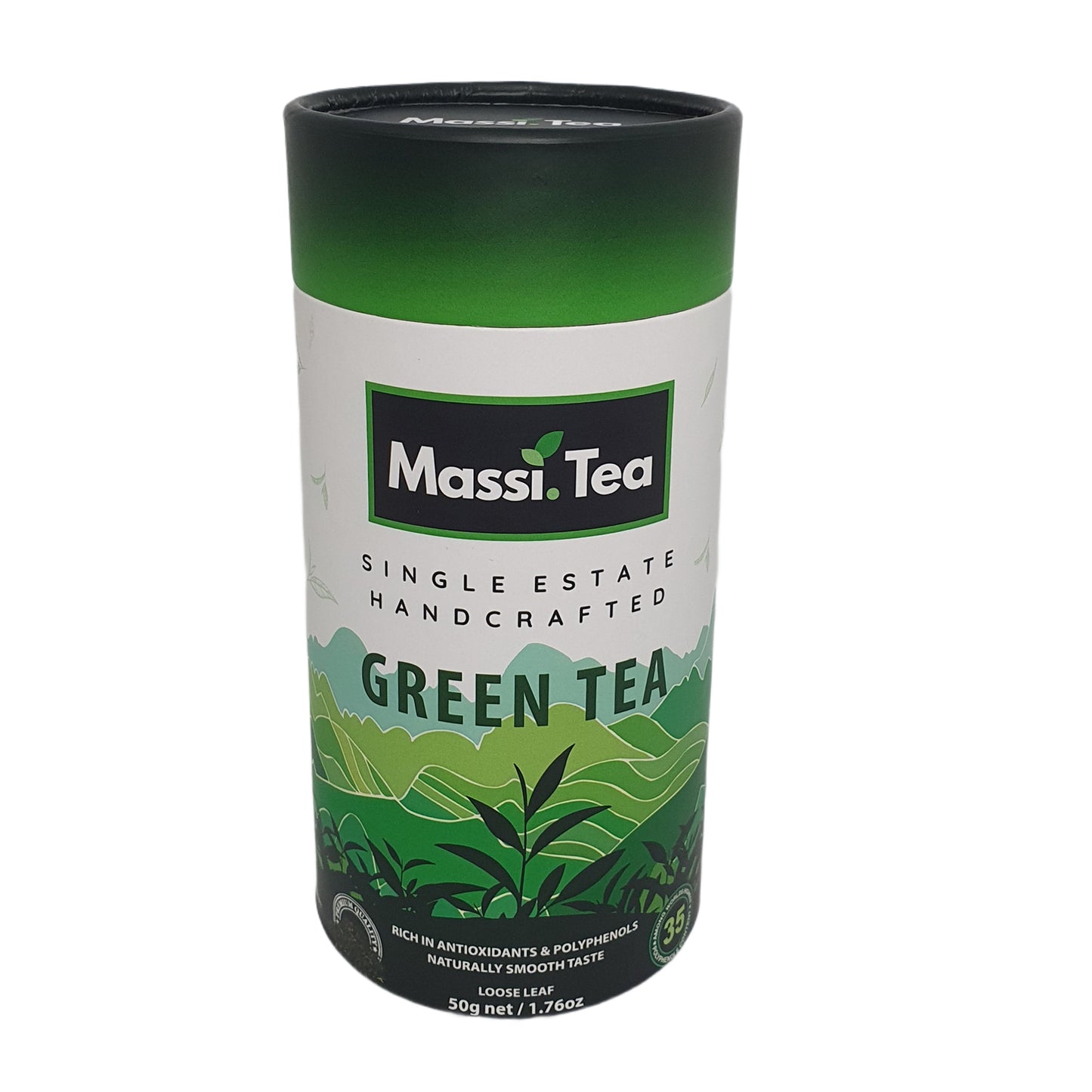 Thé vert artisanal Massi Tea Single Estate (50g)