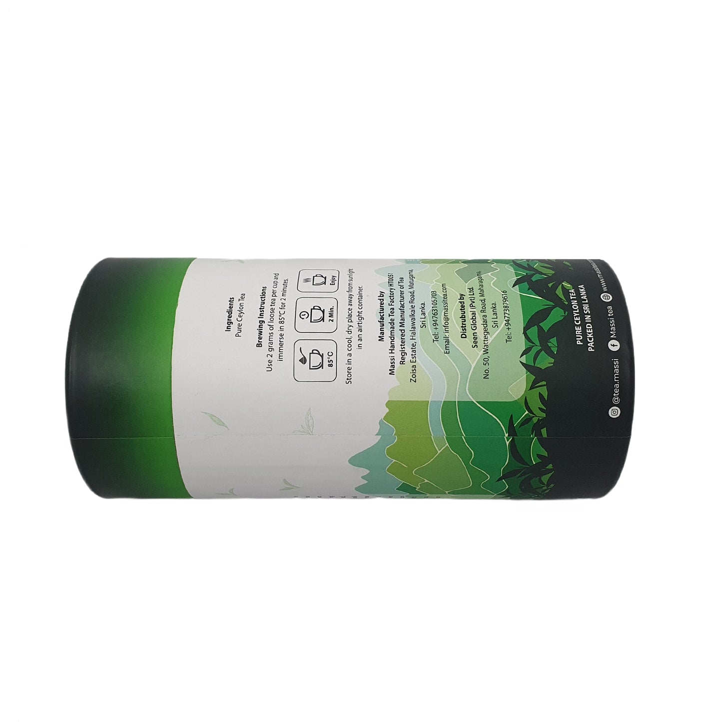 Thé vert artisanal Massi Tea Single Estate (50g)