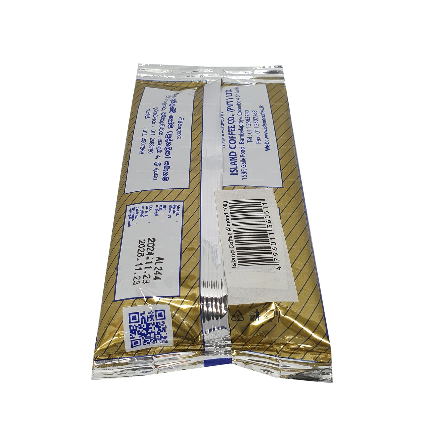 Café aux amandes Island Coffee (100g)