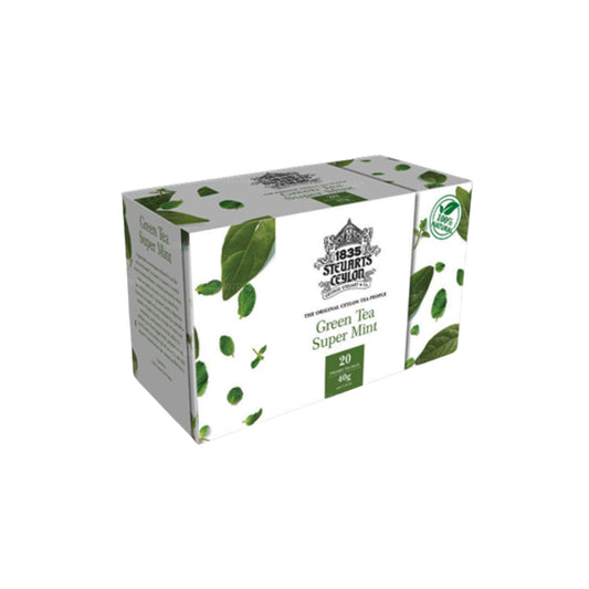 George Steuart Thé vert Super Menthe (40g) 20 Sachets