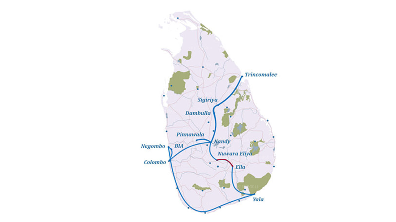 Joyaux du Sri Lanka (16 jours)