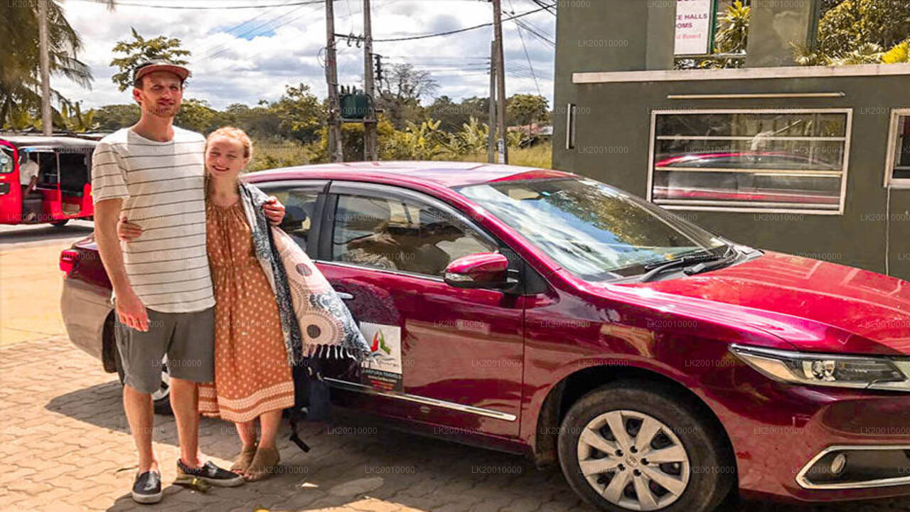 Location de voiture avec chauffeur (standard)