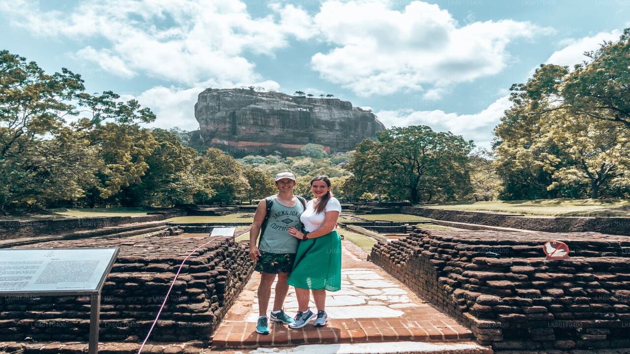 Safari au rocher de Sigiriya et à dos d'éléphant sauvage au départ de Kandy