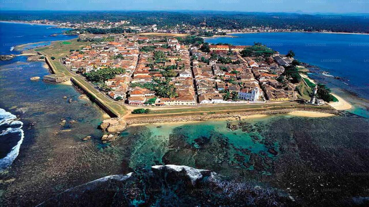 Trajet côtier d'Ahungalla à Galle