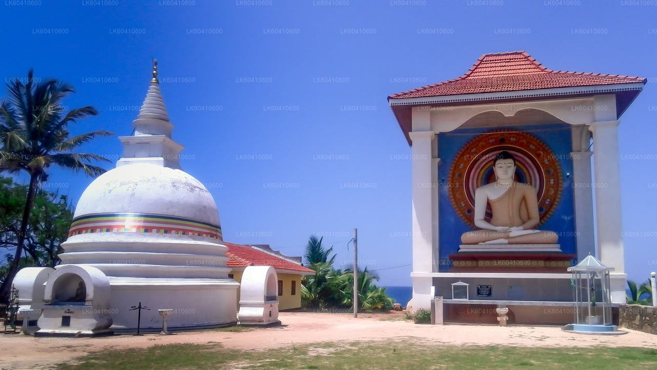Circuit des temples cachés et des côtes isolées au départ d'Unawatuna