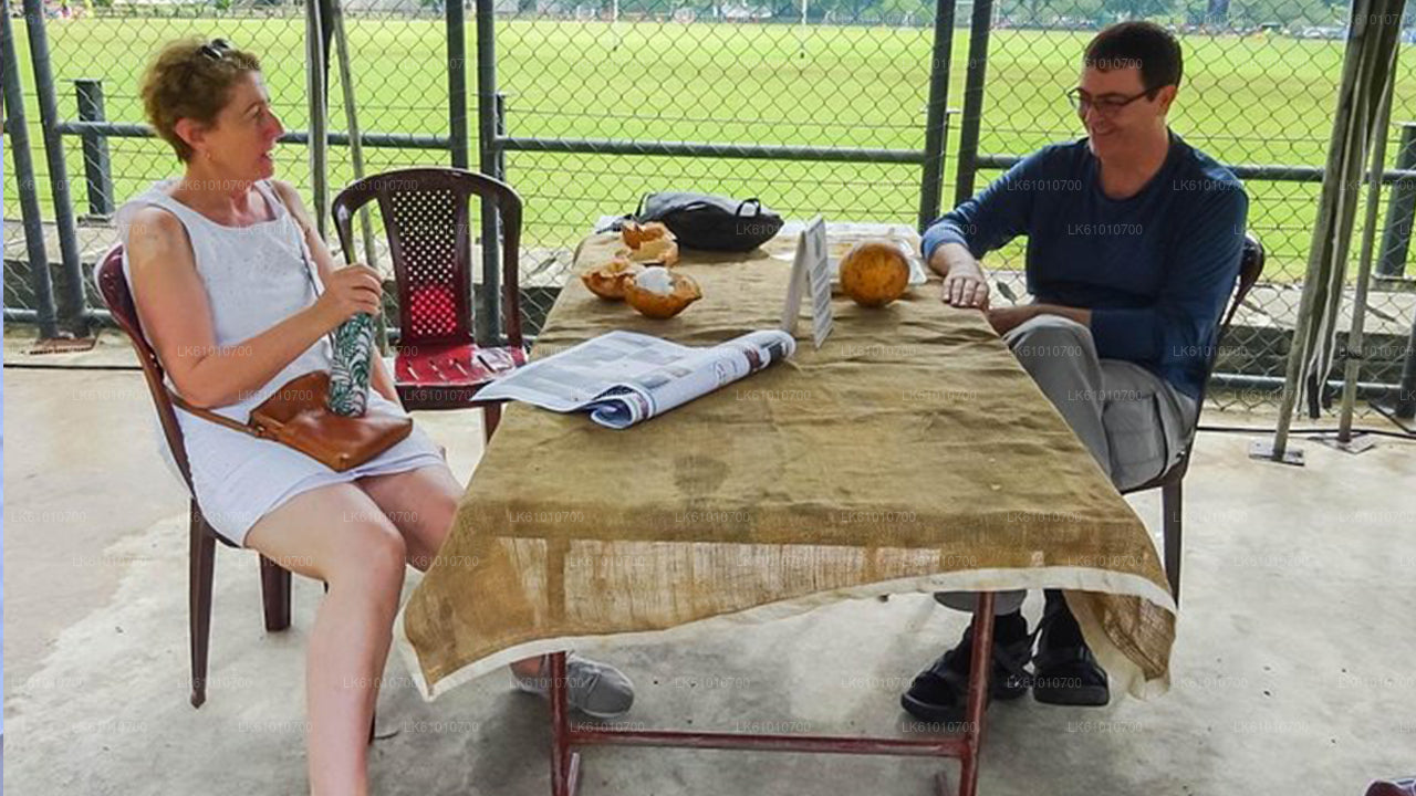 Promenade dans la ville de Colombo avec un habitant