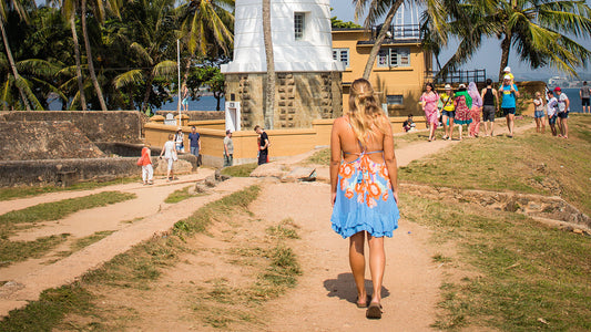 Promenade au fort de Galle avec un habitant
