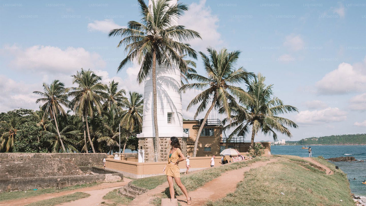 Promenade au fort de Galle avec un habitant