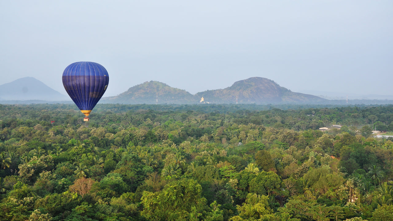 Excursion en montgolfière au départ de Sigiriya