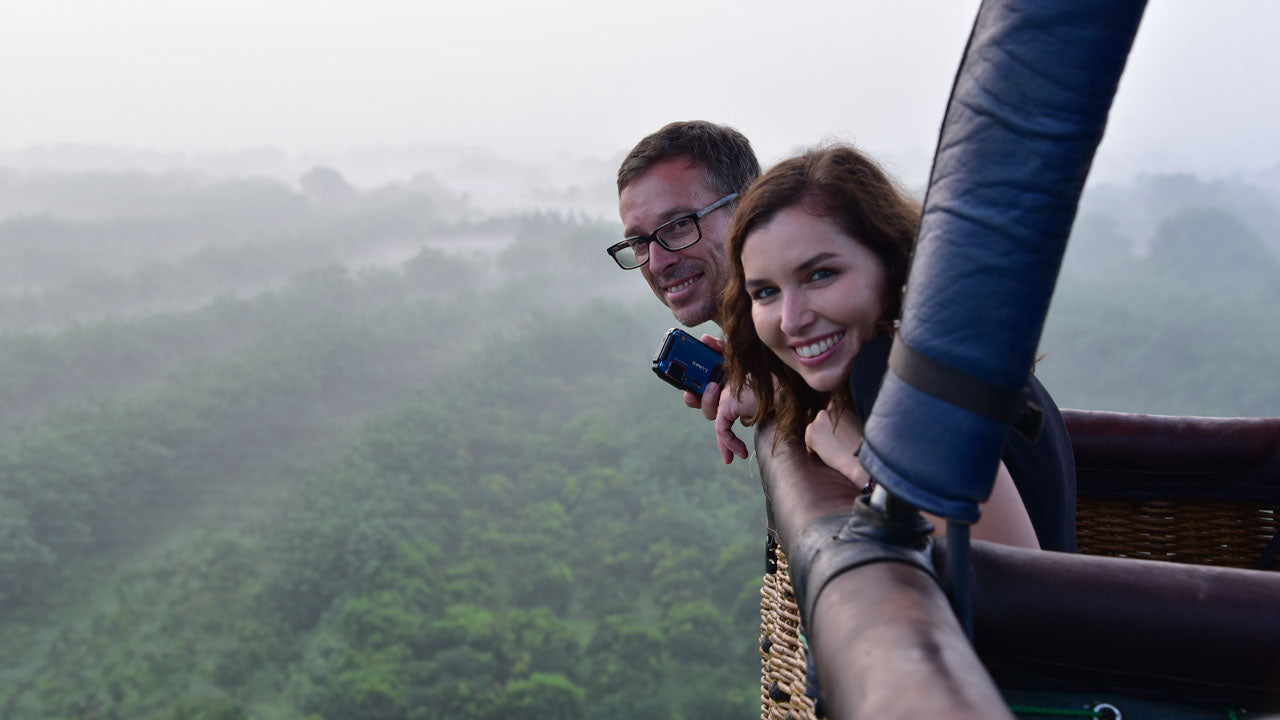 Excursion en montgolfière au départ de Kandalama