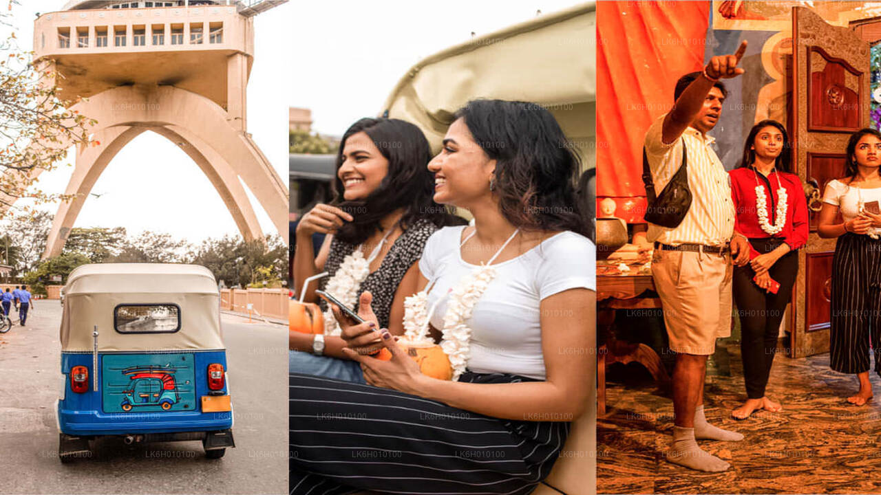 Aventure en tuk-tuk à Colombo
