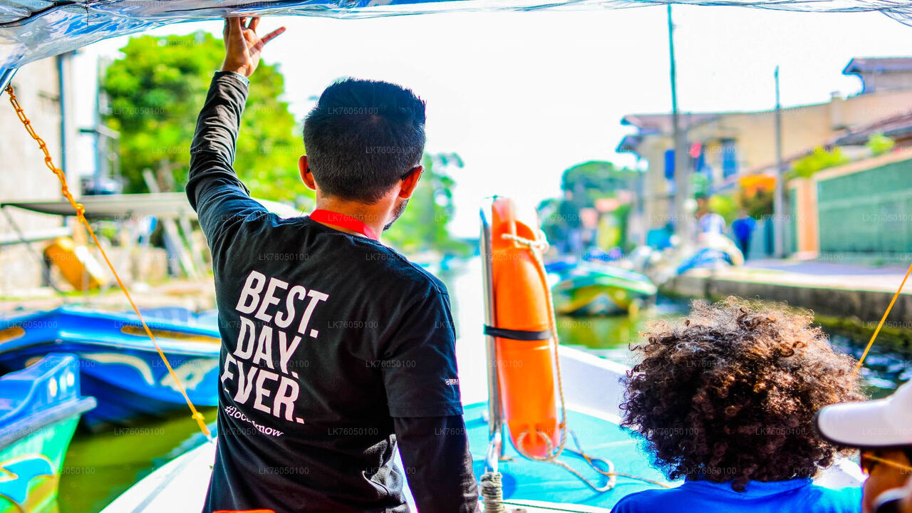 Excursion en bateau sur les canaux néerlandais au départ de Negombo