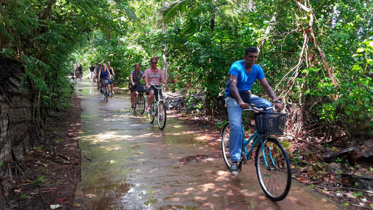 Découverte de la campagne à vélo depuis Galle
