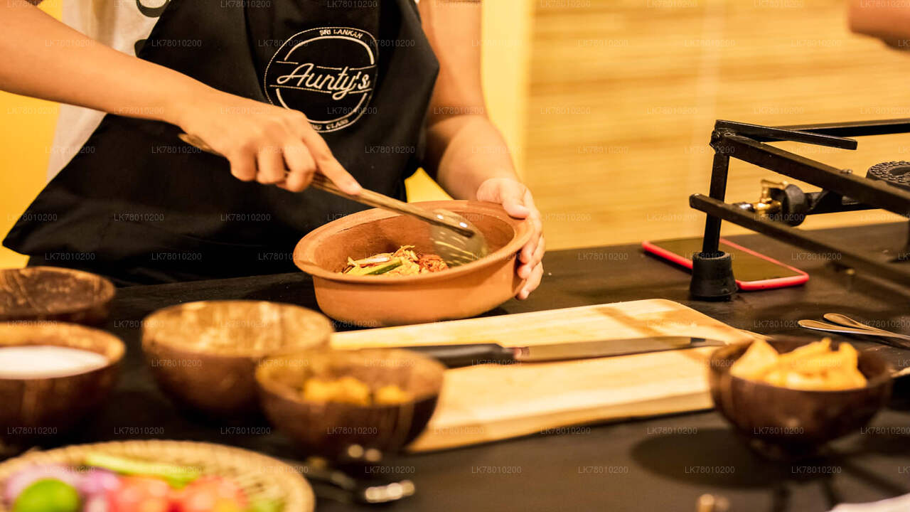 Cours de cuisine sri-lankaise à Colombo