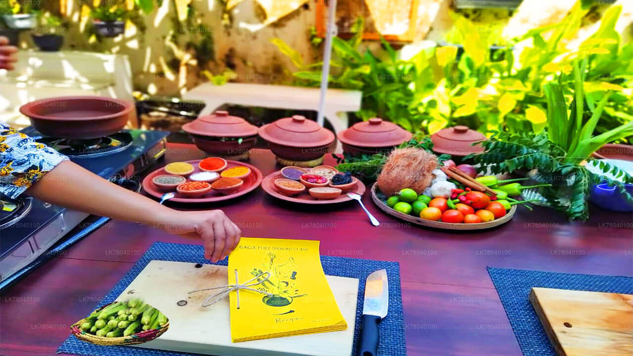 Cours de cuisine au fort de Galle