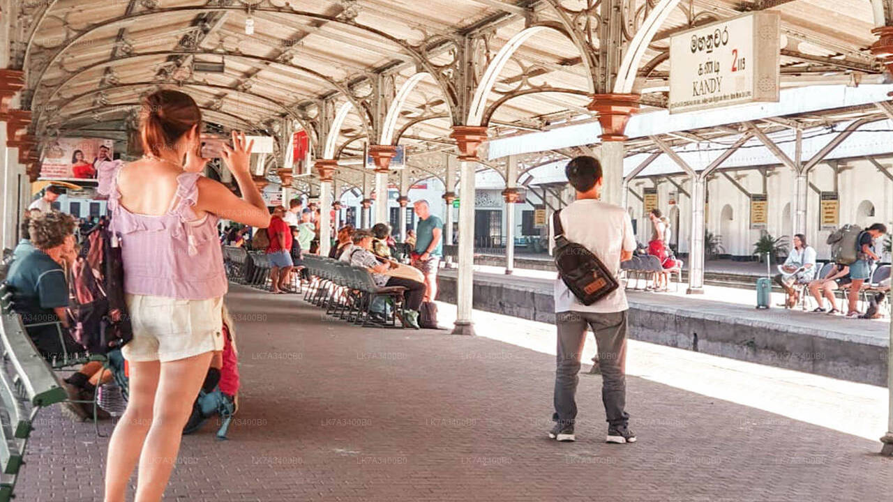 Trajet en train de Kandy à Nanu Oya (train n° : 1015 « Udarata Menike »)