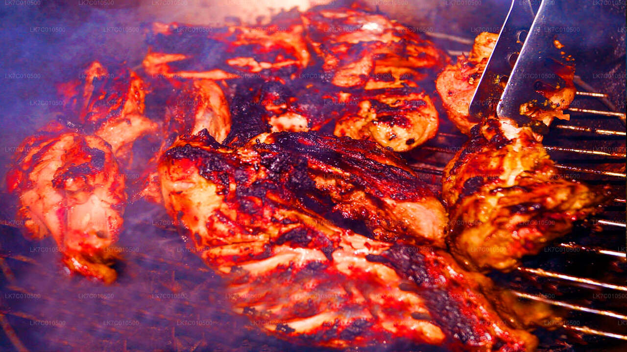 Soirée barbecue au départ de Habarana