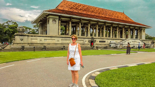 Promenade dans la ville de Colombo avec un habitant du port maritime de Colombo