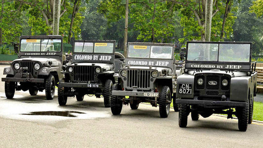 Colombo City Tour by Vietnam War Jeep from Colombo Seaport