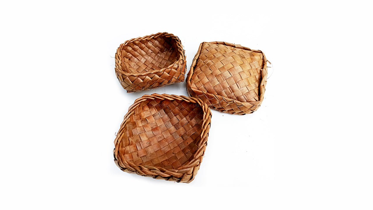 Feuille de noix de coco Lakpura Watti (20 cm)