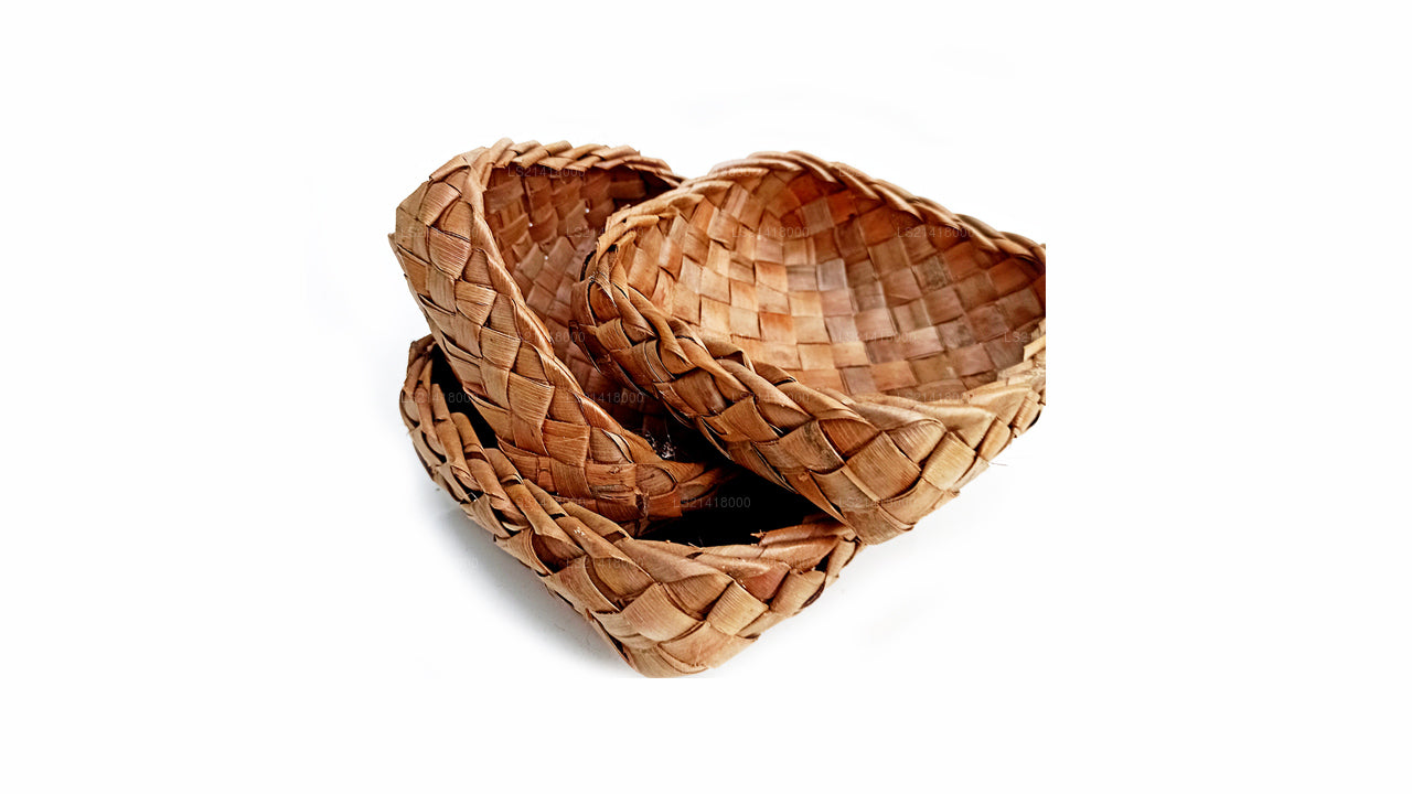 Feuille de noix de coco Lakpura Watti (20 cm)