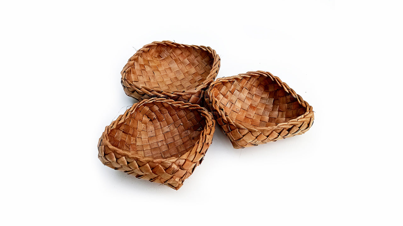 Feuille de noix de coco Lakpura Watti (20 cm)