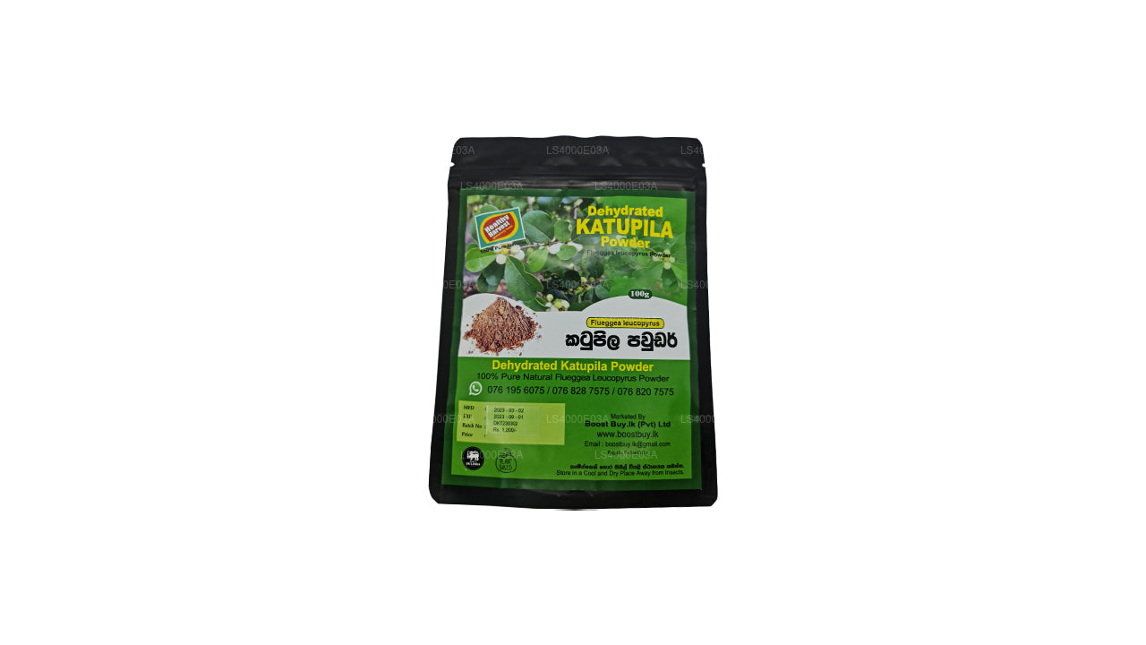 Poudre de katupila déshydratée Healthy Harvest (100 g)