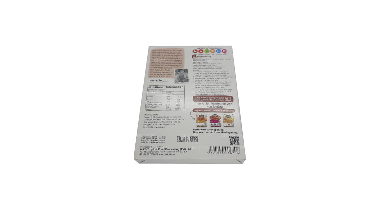 Pâte Rendang indonésienne MA's Kitchen (75 g)