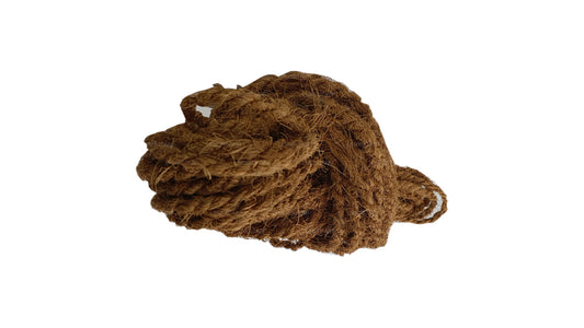 Corde en fibre de coco Lakpura (60 pieds, 18 m)