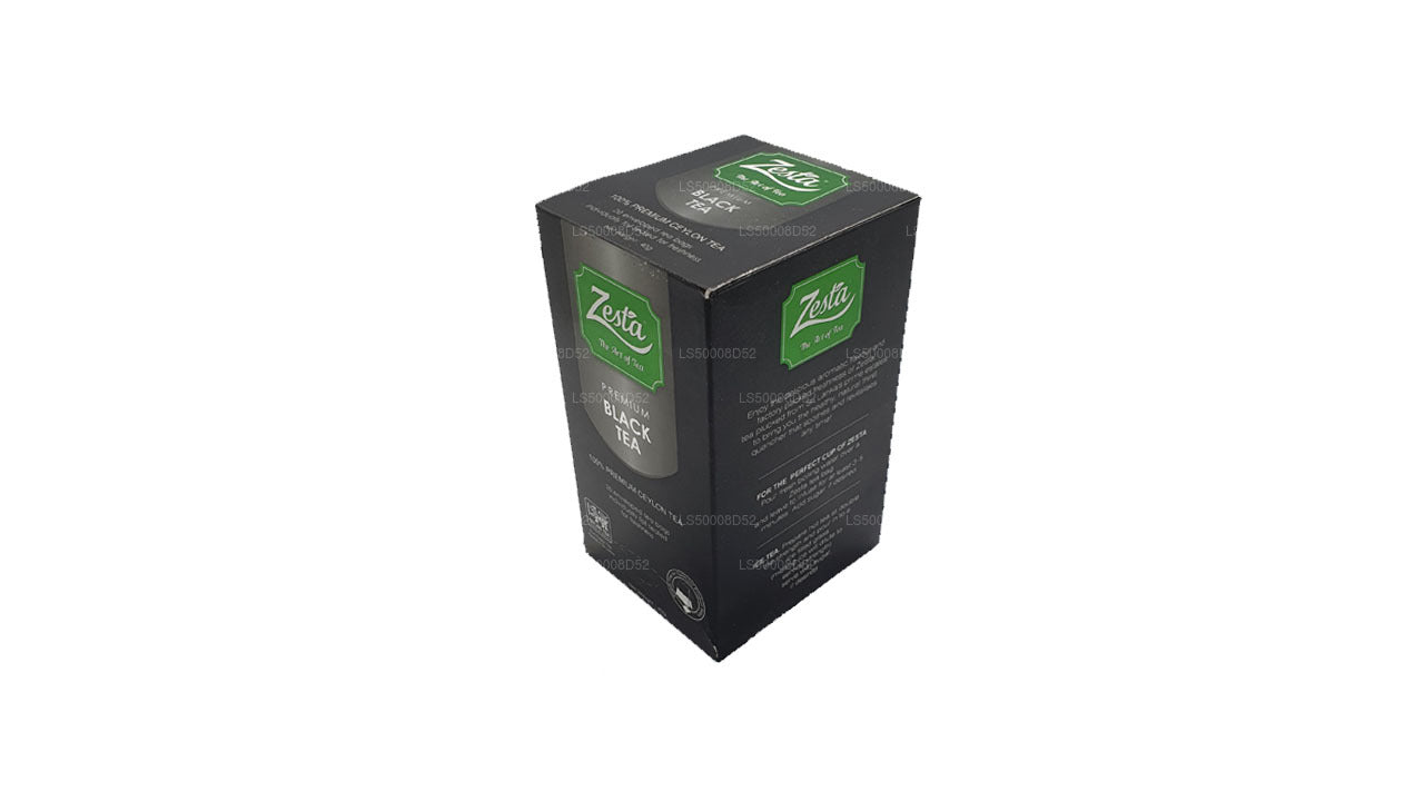 Thé noir Zesta Premium (40 g) 20 sachets de thé