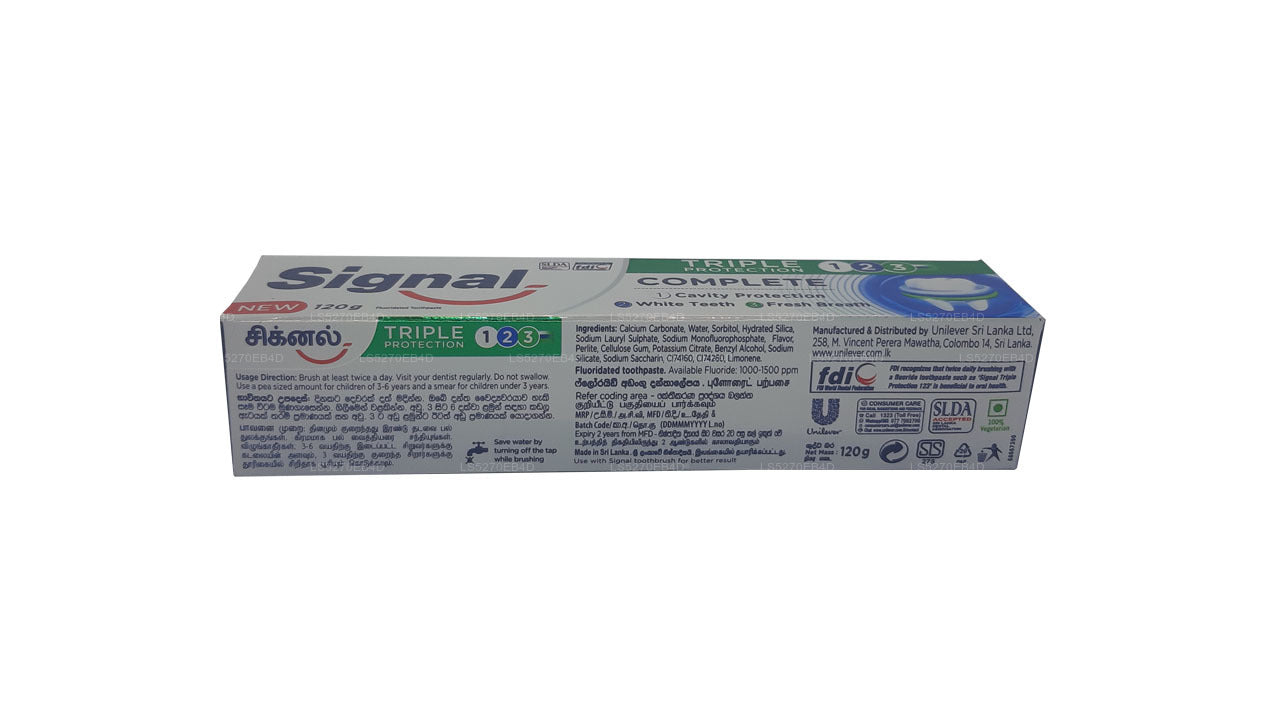 Dentifrice Signal Triple Protection (120 g)