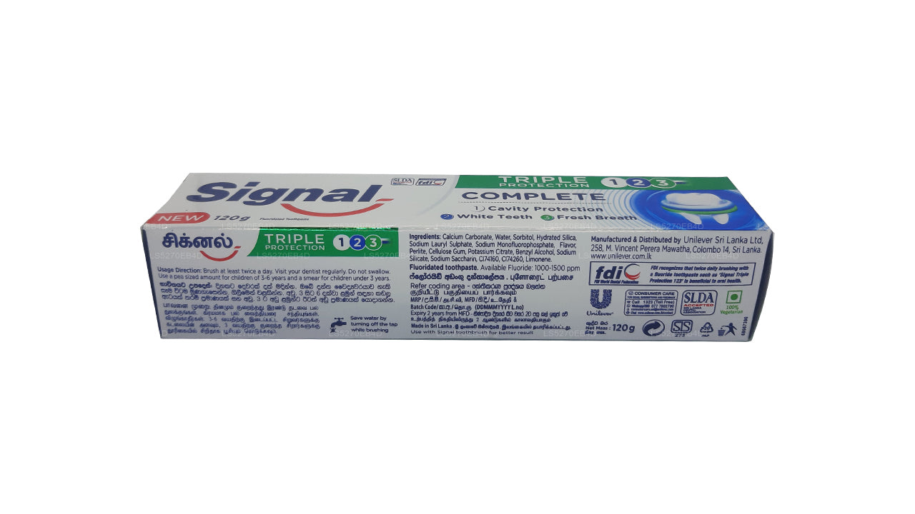 Dentifrice Signal Triple Protection (120 g)