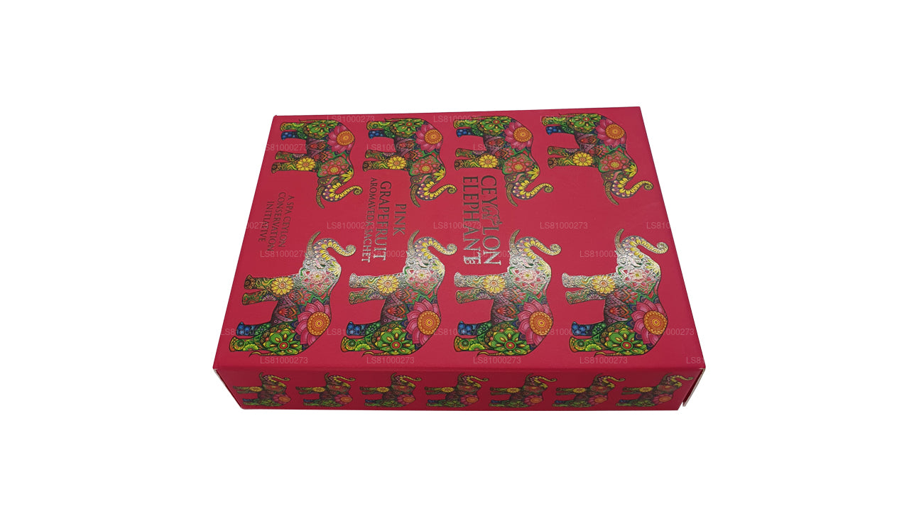 Spa Ceylon Ceylon Ceylon, pamplemousse rose, éléphant, sachet d'aromaveda