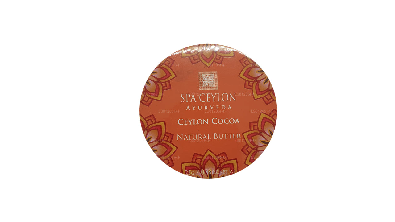 Beurre naturel de cacao Spa Ceylon Ceylon (25g)